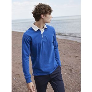 Polo de rugby manches longues Front Row Mens Premium Superfit
