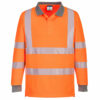 POLO ECO HAUTE VISIBILITÉ L/S 100% Acrylique,tricot 1 gr/m² Portwest EC11