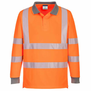 POLO ECO HAUTE VISIBILITÉ L/S 100% Acrylique,tricot 1 gr/m² Portwest EC11