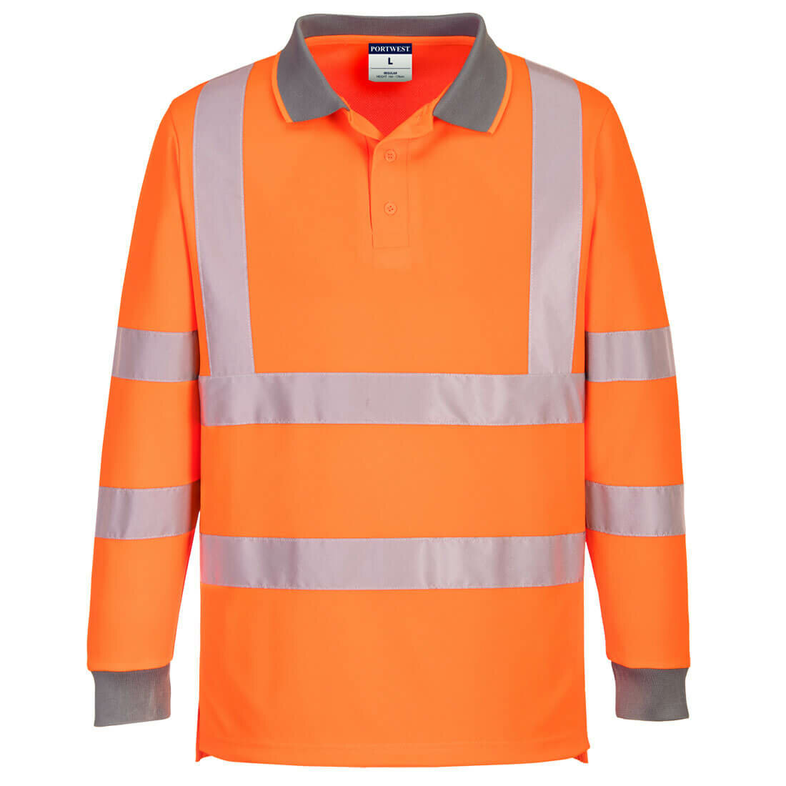 POLO ECO HAUTE VISIBILITÉ L/S 100% Acrylique,tricot 1 gr/m² Portwest EC11 POLO ECO HAUTE VISIBILITÉ L/S 100% Acrylique,tricot 1 gr/m² Portwest EC11