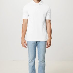 Polo en coton piqué et recyclé IQONIQ Yosemite