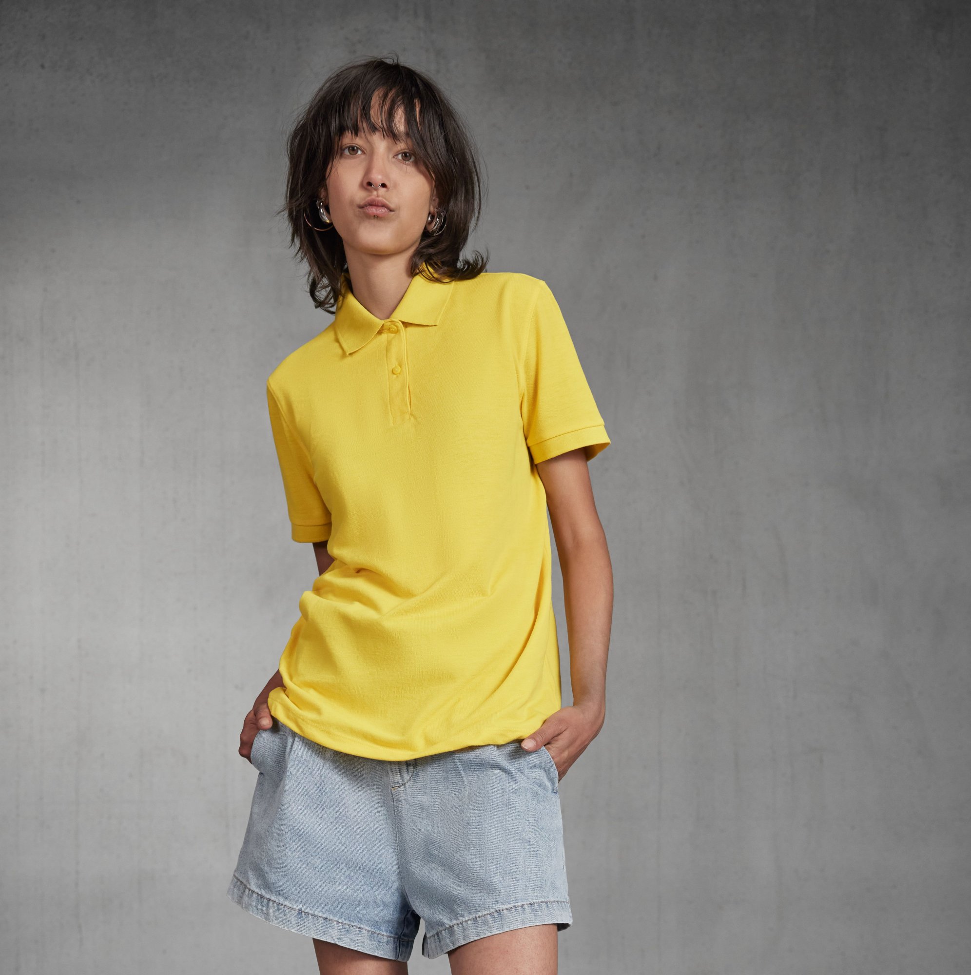 Polo femme 65/35 en polyester recyclé B&c My Eco /women Polo femme 65/35 en polyester recyclé B&c My Eco /women