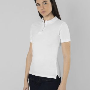 Polo femme blanc Charles