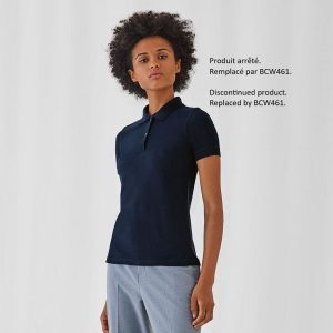 Polo femme coton 180 B&c Safran Pure Women