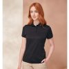 Polo femme en polyester recyclé Henbury Ladies' Recycled Shirt