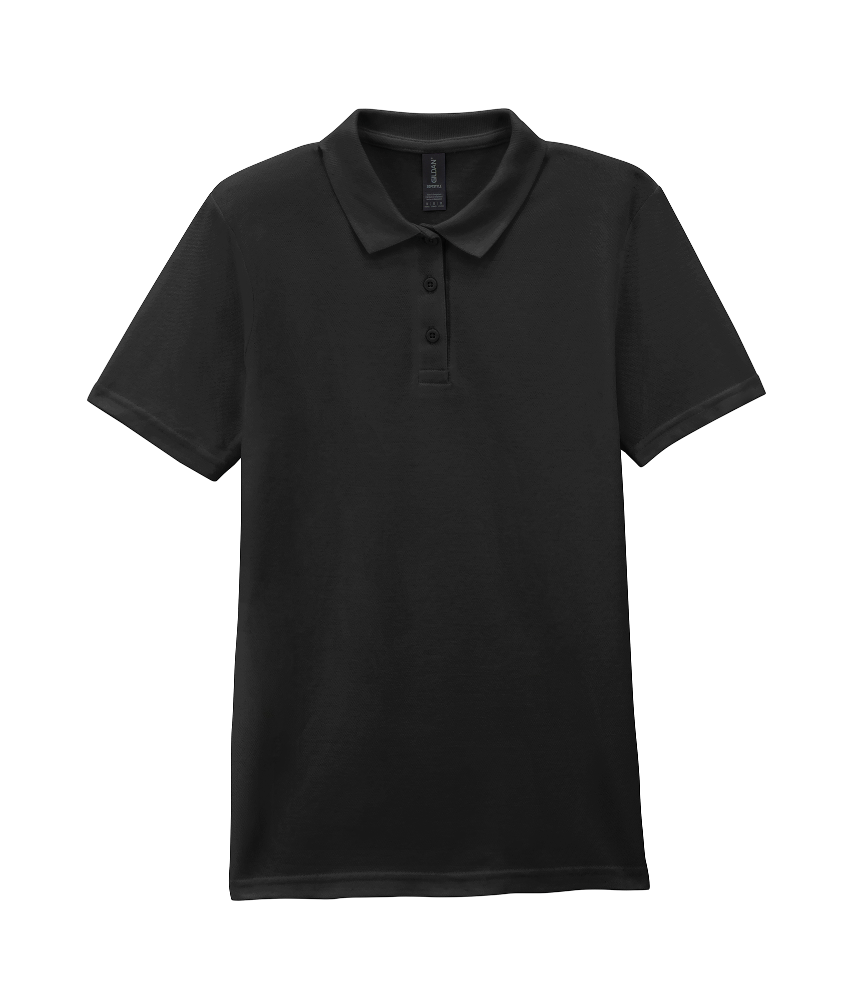 Polo Femme Softstyle Double Piqué Gildan GI64800L Polo Femme Softstyle Double Piqué Gildan GI64800L