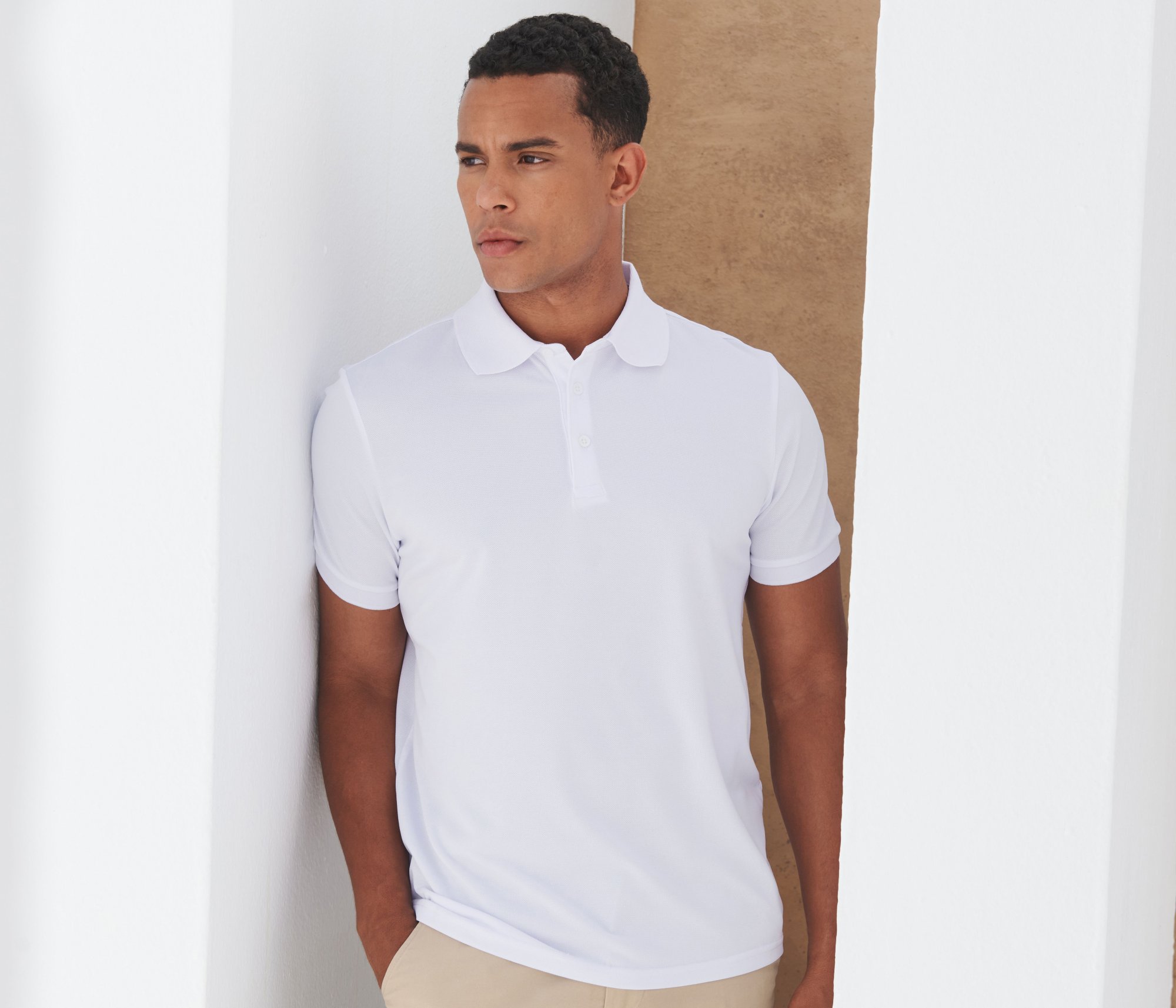 Polo homme en polyester recyclé Henbury Recycled Shirt Polo homme en polyester recyclé Henbury Recycled Shirt
