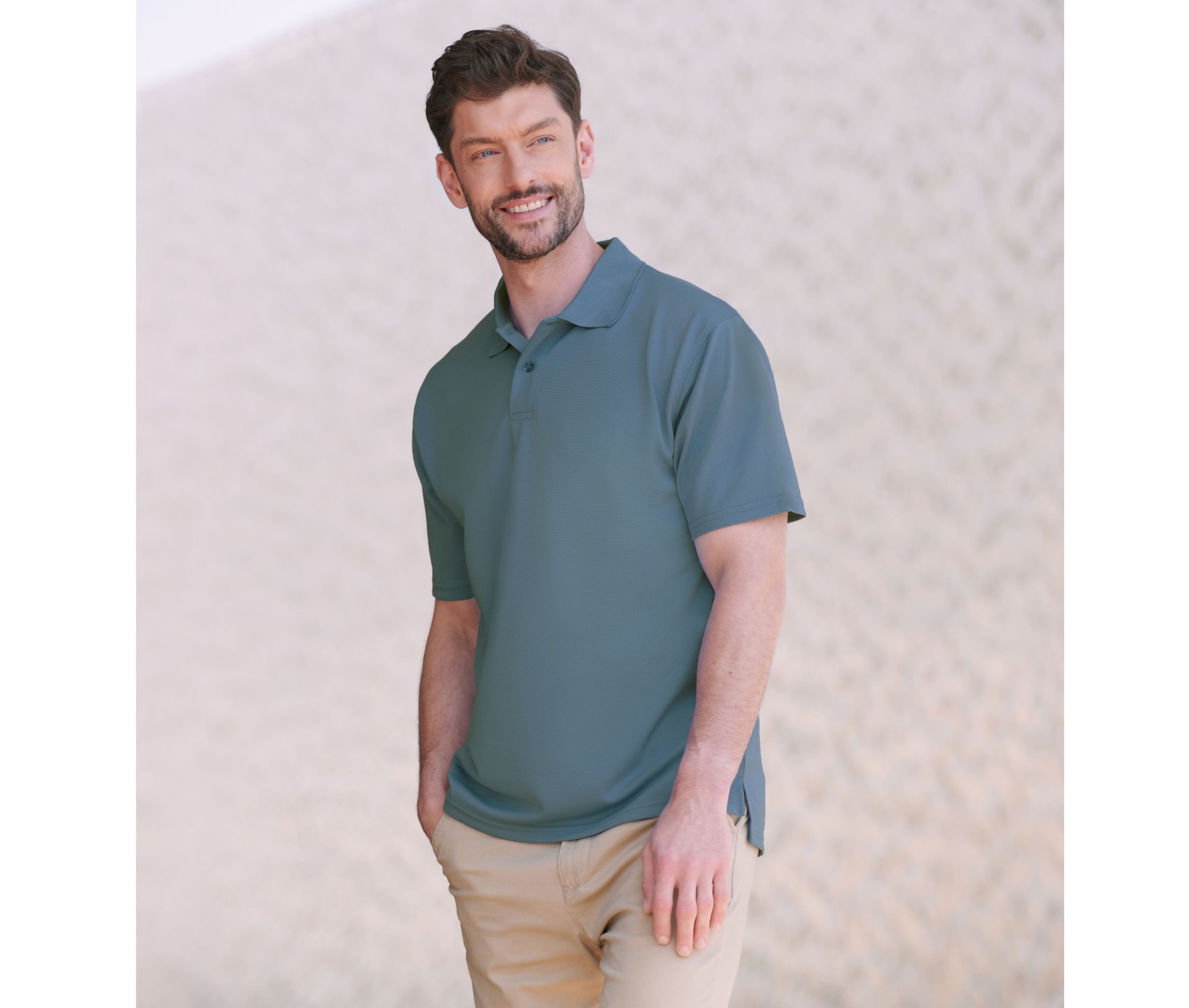 Polo homme respirant Henbury Coolplus® Wicking Shirt Polo homme respirant Henbury Coolplus® Wicking Shirt