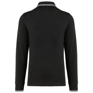 Polo maille piquée manches longues homme Kariban K280