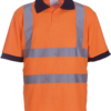 Polo manches courtes haute visibilité Yoko YHVJ210