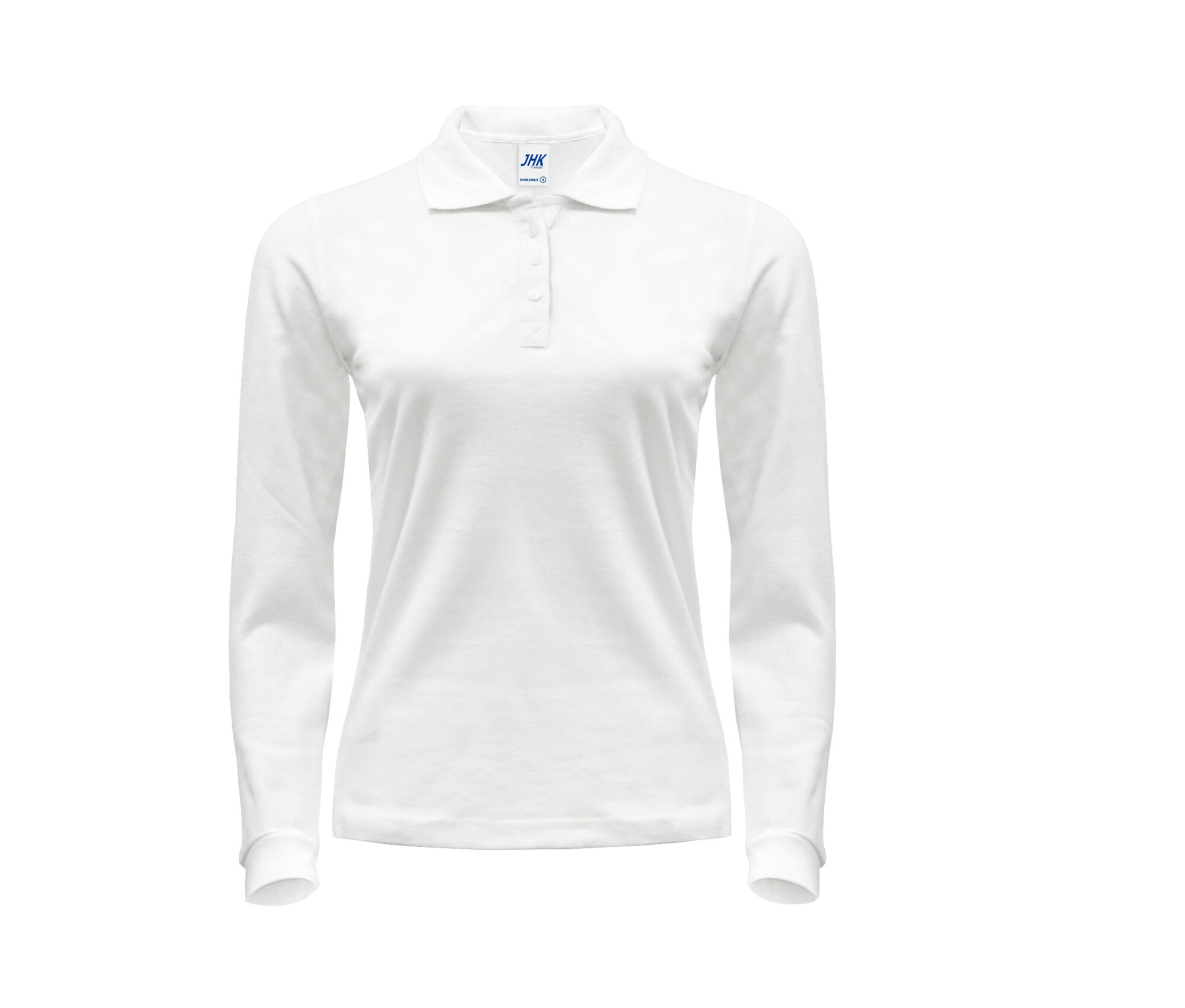 Polo manches longues femme 200 Jhk Lady Regular Long Sleeve Polo manches longues femme 200 Jhk Lady Regular Long Sleeve