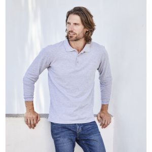 Polo manches longues Fruit Of The Loom Premium Long Sleeve