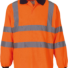 Polo manches longues haute visibilité Yoko YHVJ310