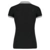 Polo piqué bicolore femme Kariban K259