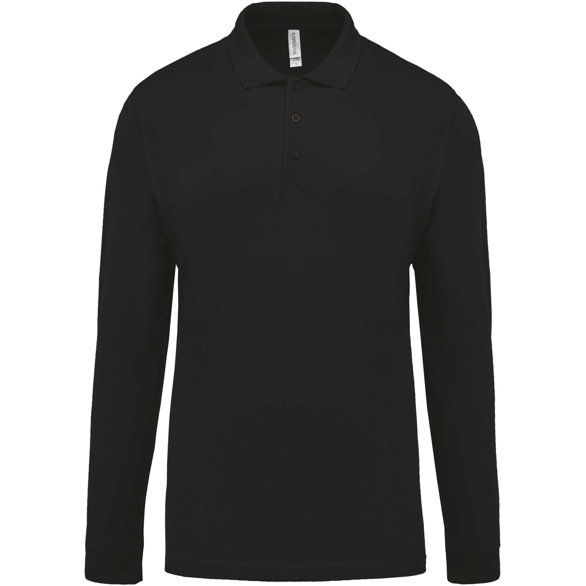 Polo piqué manches longues homme Kariban K256 Polo piqué manches longues homme Kariban K256