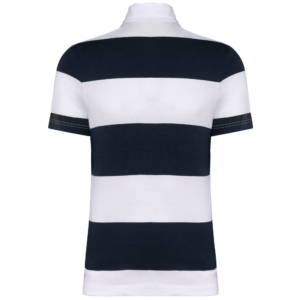 Polo rugby rayé manches courtes unisexe Kariban K286