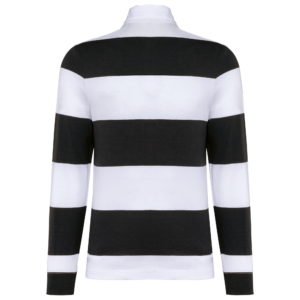 Polo rugby rayé manches longues unisexe Kariban K285