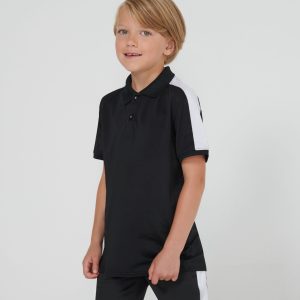 Polo stretch contrasté enfant Finden Hales Kid's Contrast Panel
