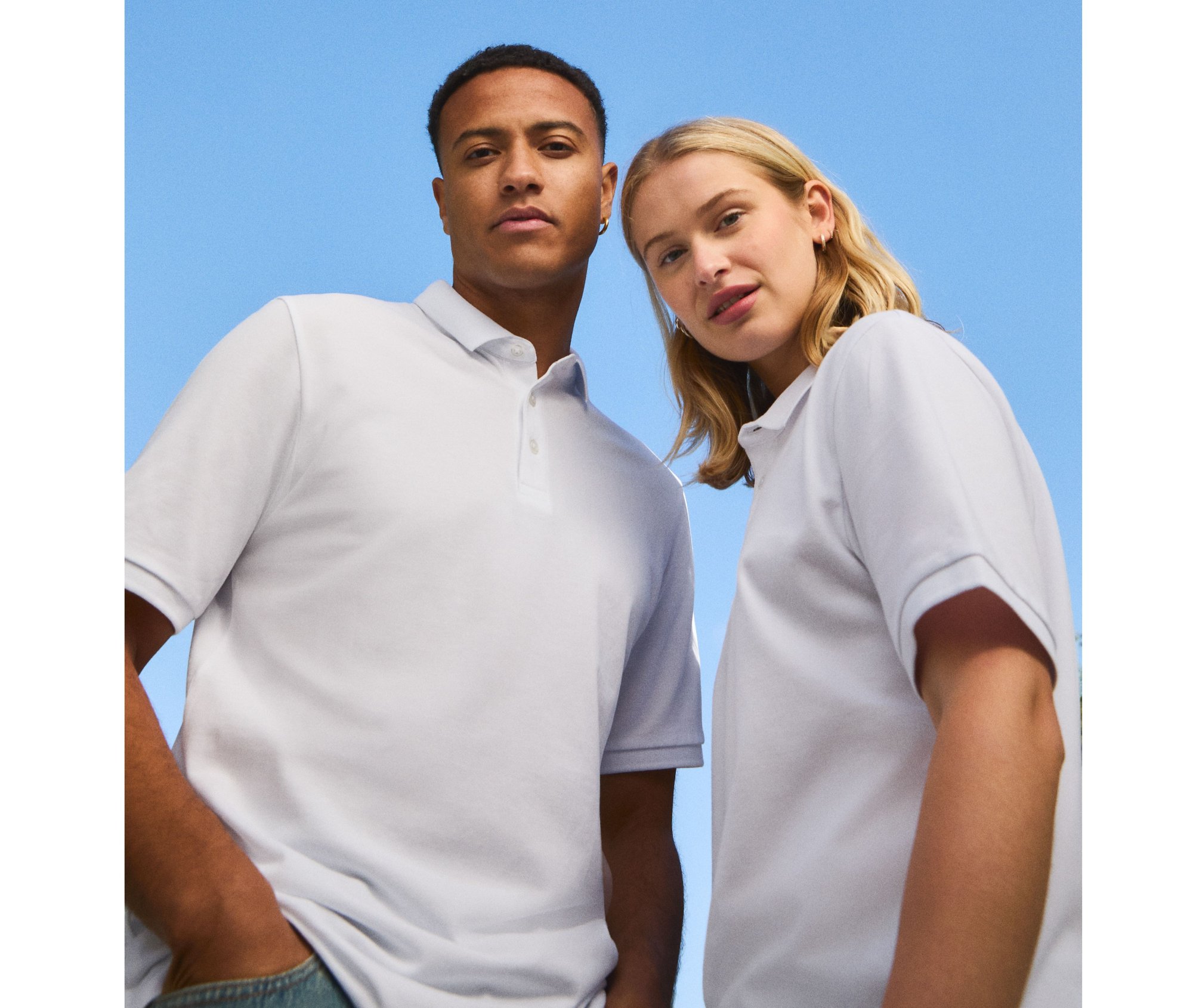 Polo unisexe en coton organique Jack&jones - Blanks True Polo unisexe en coton organique Jack&jones - Blanks True