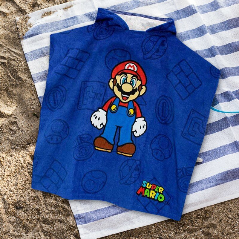 Poncho de Bain Super Mario Bros Nintendo Poncho de Bain Super Mario Bros Nintendo