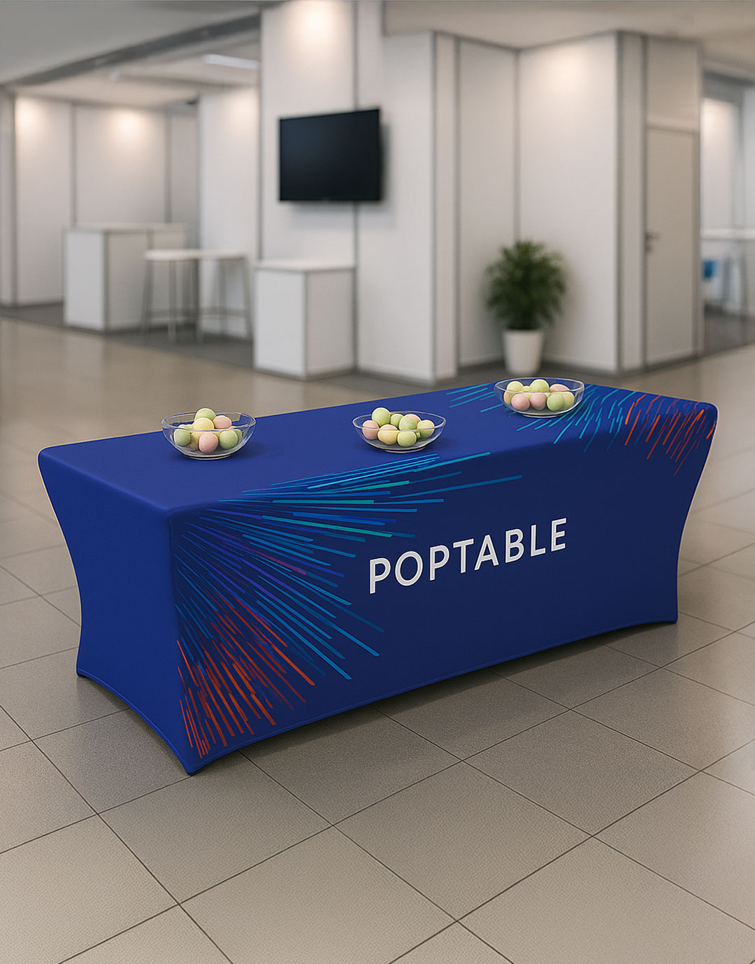 Table pliante personnalisable Poptable Table pliante personnalisable Poptable – vue 2