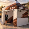 Tente pliante personnalisable Poptent