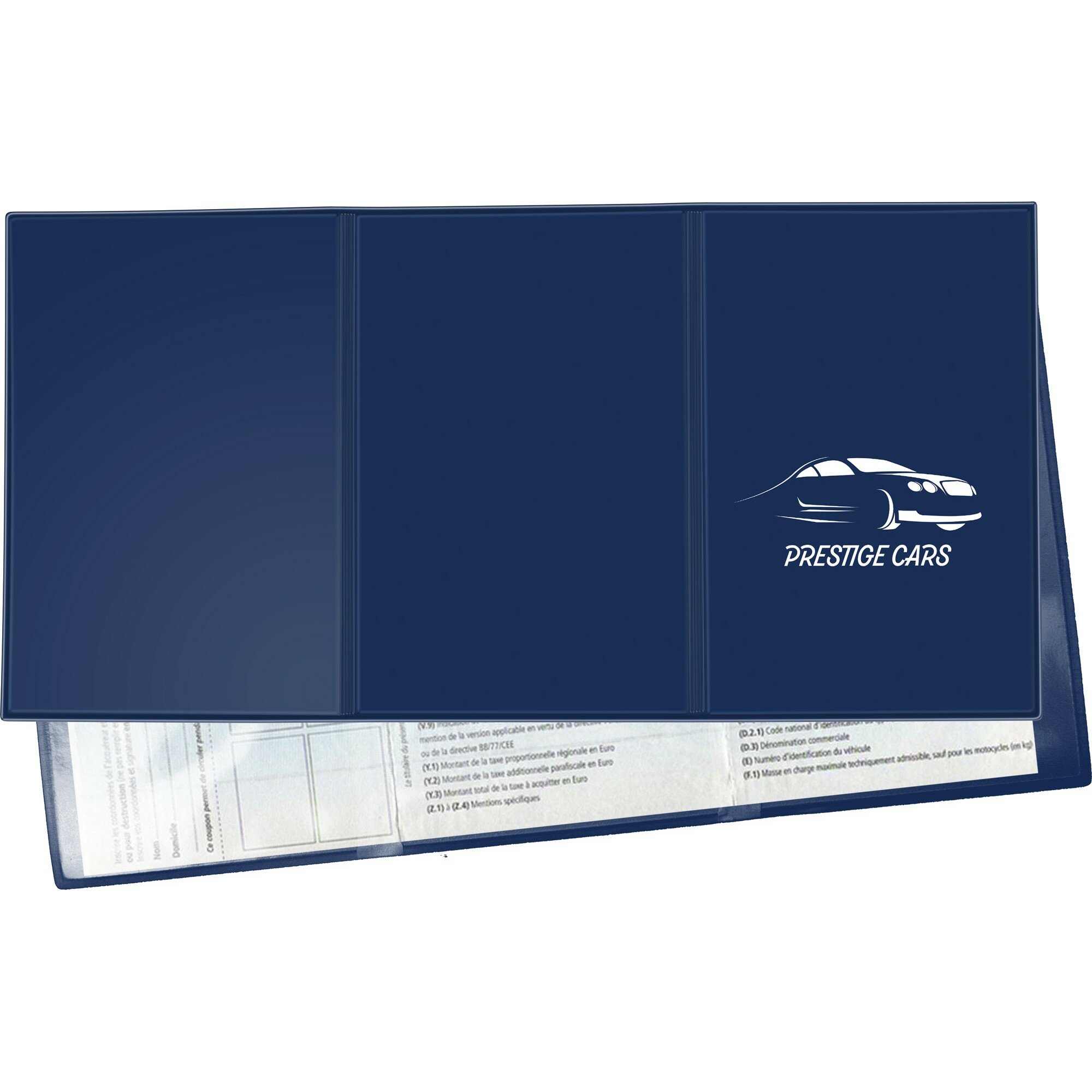 Porte-carte grise 3 volets Porte-carte grise 3 volets