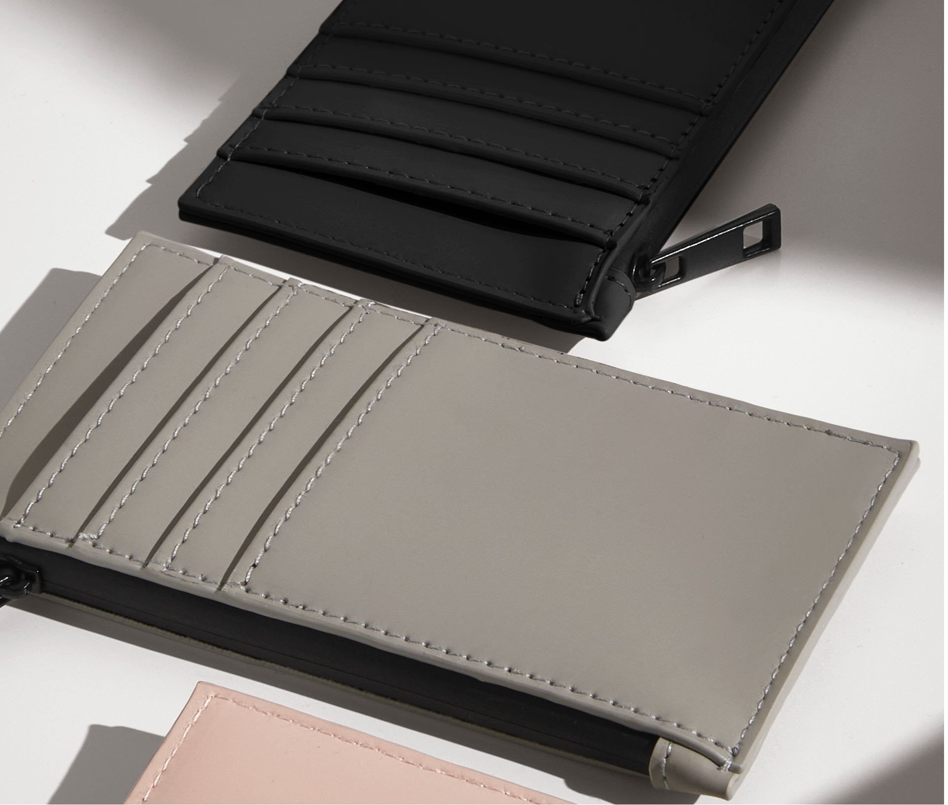 Porte-cartes Bag Base Matte PU Card Holder Porte-cartes Bag Base Matte PU Card Holder