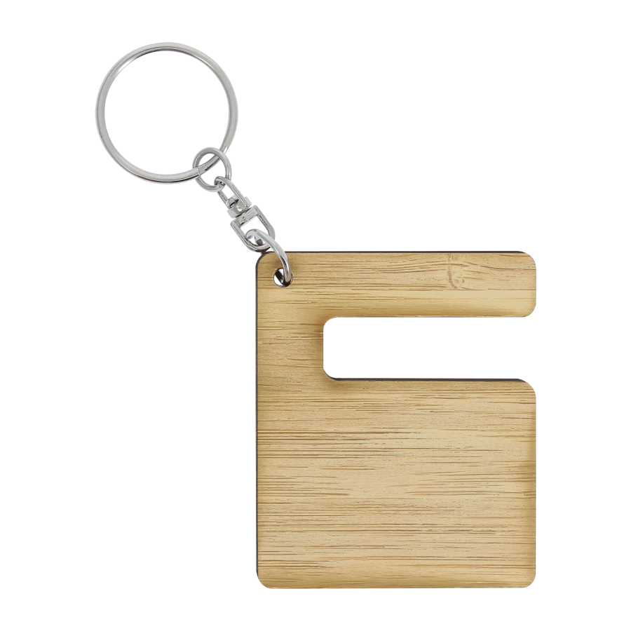 Porte-cle support tel bambou Porte-cle support tel bambou