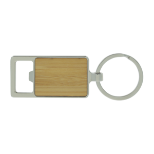Porte-cles bambou decapsuleur