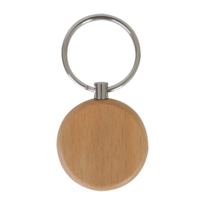 Porte-cles bois rond