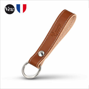 Porte-clés cuir- made in France