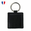 Porte-clés cuir-rond ou carré- made in France