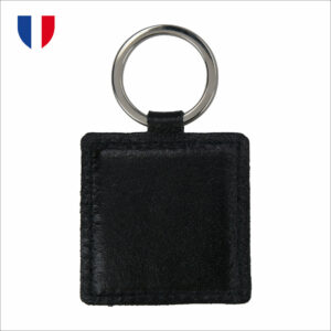 Porte-clés cuir-rond ou carré- made in France