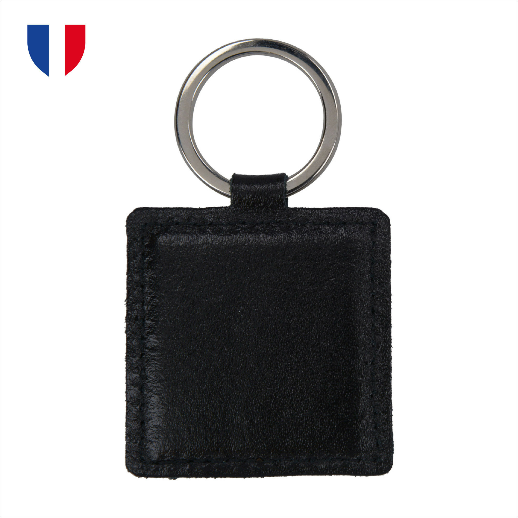 Porte-clés cuir-rond ou carré- made in France Porte-clés cuir-rond ou carré- made in France