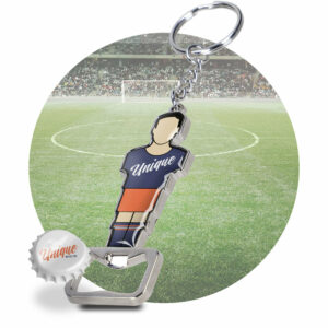 Porte-clés décapsuleur joueur
