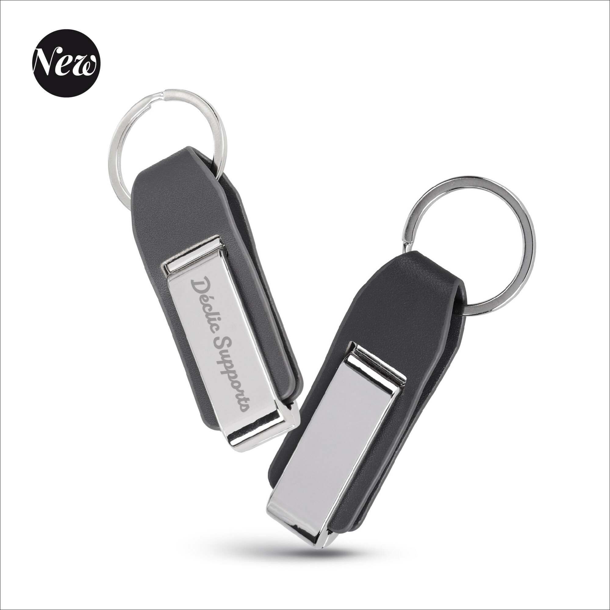 Porte-clés en PU support de téléphone Porte-clés en PU support de téléphone