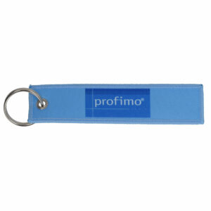 Porte-clés flamme en RPET