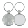 Porte-cles foot metal europe