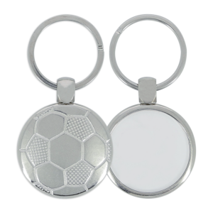 Porte-cles foot metal europe