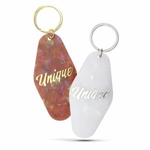 Porte-clés hôtel acetate