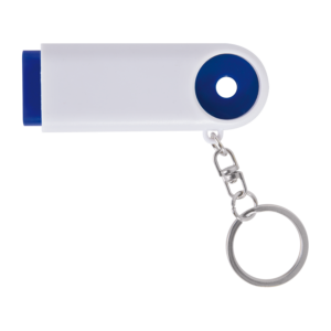 Porte-cles jeton 2 leds