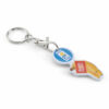Porte-clés jeton aluminium