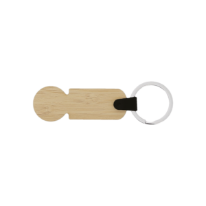 Porte-cles jeton bambou fab.fr