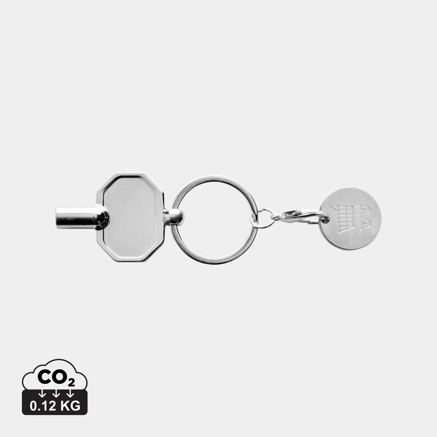 Porte-clés jeton et clé de radiateur en alliage de zinc RCS Porte-clés jeton et clé de radiateur en alliage de zinc RCS