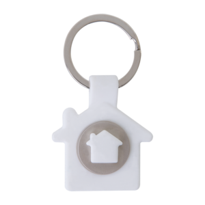 Porte-cles jeton maison