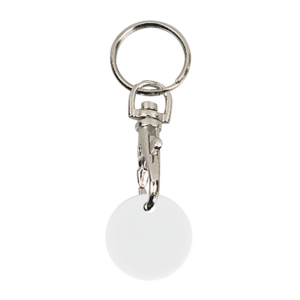 Porte-cles jeton plastique