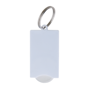 Porte-cles jeton plastique