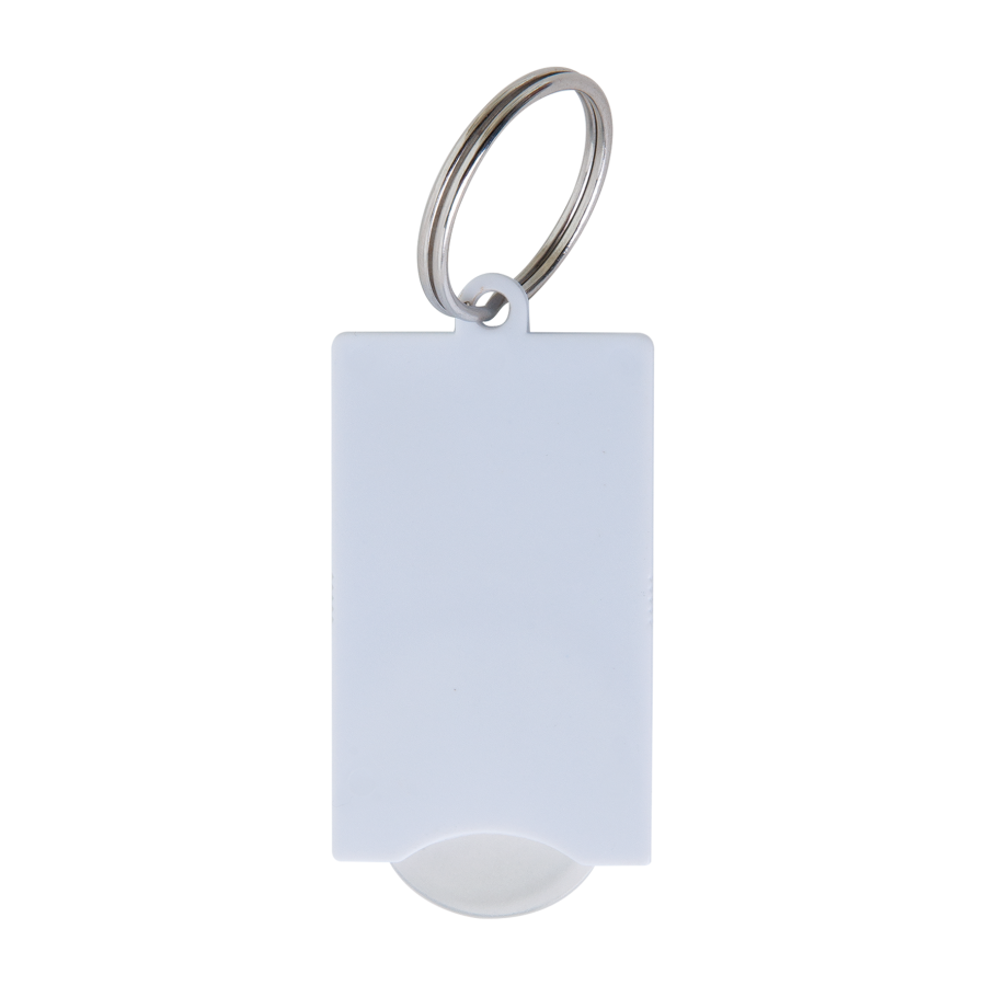 Porte-cles jeton plastique Porte-cles jeton plastique