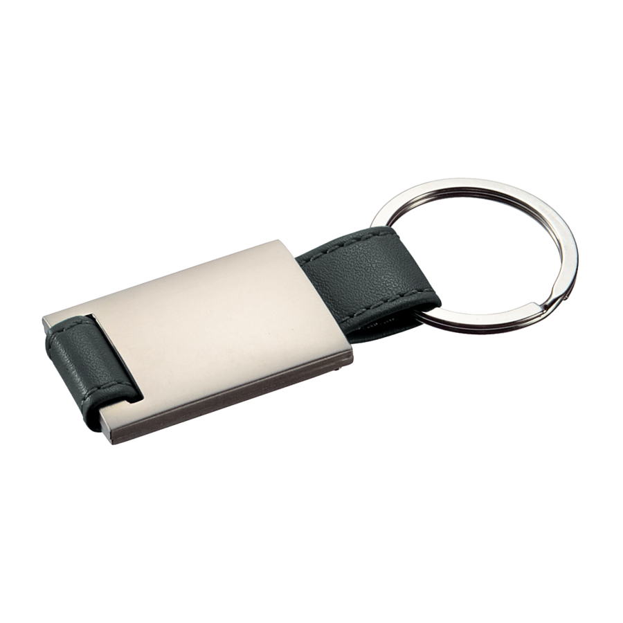 Porte-cles metal/pu Porte-cles metal/pu